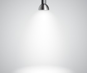 Lighting lamps effect vector background illustration 11