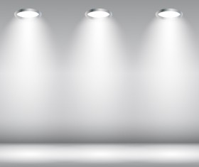 Lighting lamps effect vector background illustration 18