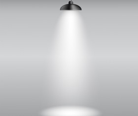 Lighting lamps effect vector background illustration 19