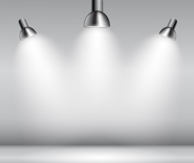 Lighting lamps effect vector background illustration 20