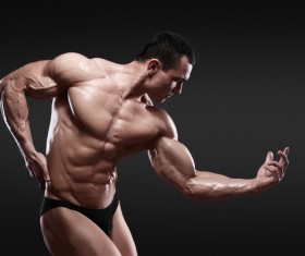 Man wild beauty Stock Photo 02