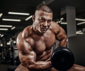 Man wild beauty Stock Photo 03