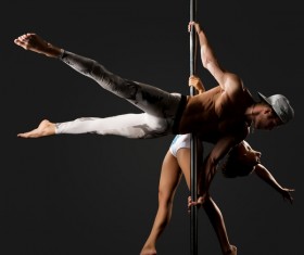 Men and women pipe dancers HD picture 01