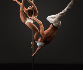 Men and women pipe dancers HD picture 02