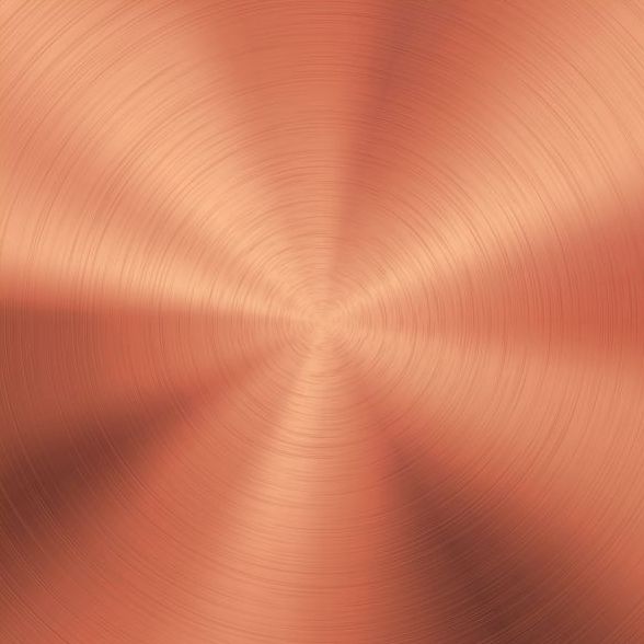 Metal copper background vector 01