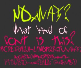 NOxWAY fonts pack