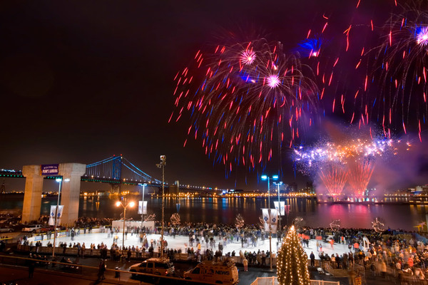 New Year fireworks around the world Stock Photo 09