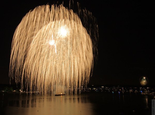 New Year fireworks around the world Stock Photo 21