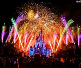 New Year fireworks around the world Stock Photo 23