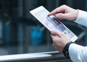 Operate your tablet HD picture