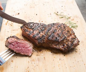 Outside the coke tender roast and spices Stock Photo 02