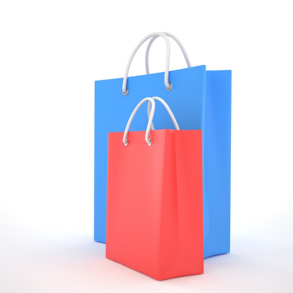 Paper shopping bags Stock Photo 01