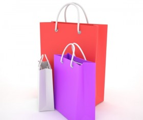 Paper shopping bags Stock Photo 03