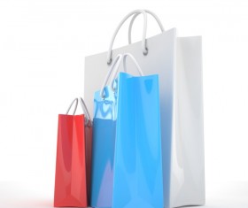 Paper shopping bags Stock Photo 05