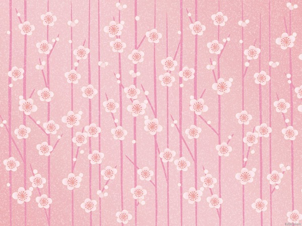 Pink floral background HD picture