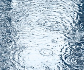 Rain on the road Stock Photo 04