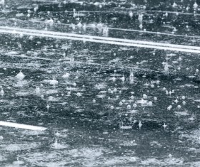 Rain on the road Stock Photo 09