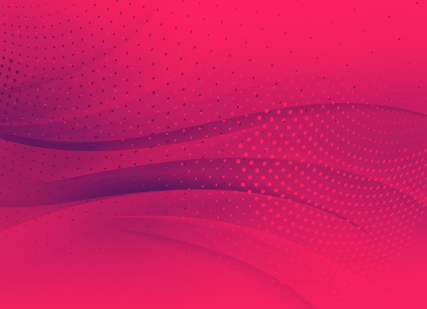 Red modern background with abstract wave vector