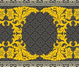 Retro ornate seamless pattern vectors 03