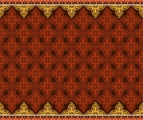 Retro ornate seamless pattern vectors 07