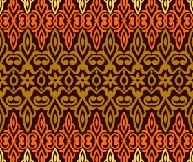 Retro ornate seamless pattern vectors 14