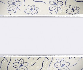 Ripped paper background vector