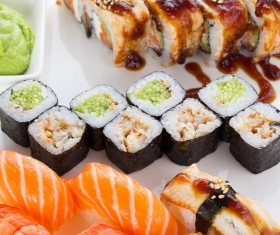 Salmon Sushi HD picture