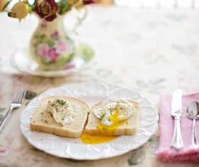 Sandwich breakfast Stock Photo