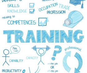 Sketch notes business infographics vector 01