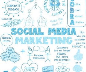 Sketch notes business infographics vector 03