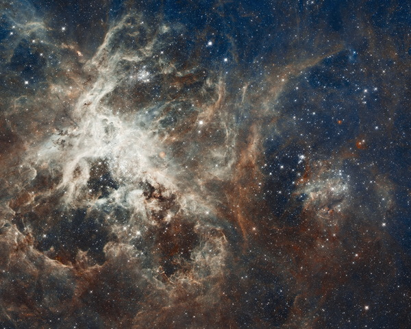 Spider Nebula Stock Photo