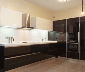 Stock photo Modern kitchen design 02