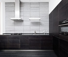 Stock photo Modern kitchen design 03