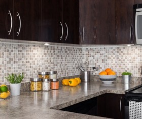 Stock photo Modern kitchen design 04