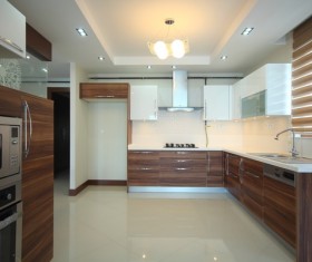 Stock photo Modern kitchen design 05