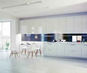 Stock photo Modern kitchen design 08