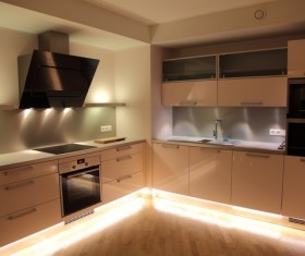 Stock photo Modern kitchen design 09