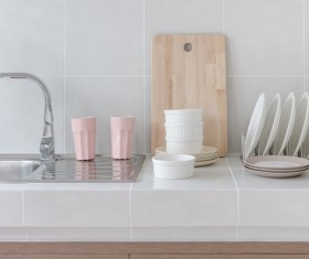 Stock photo Modern kitchen design 11