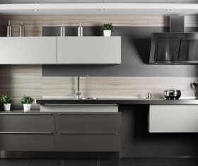 Stock photo Modern kitchen design 23