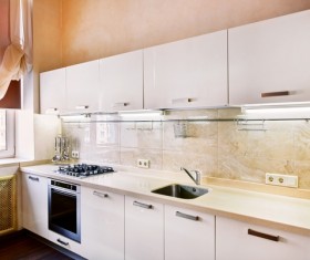 Stock photo Modern kitchen design 24