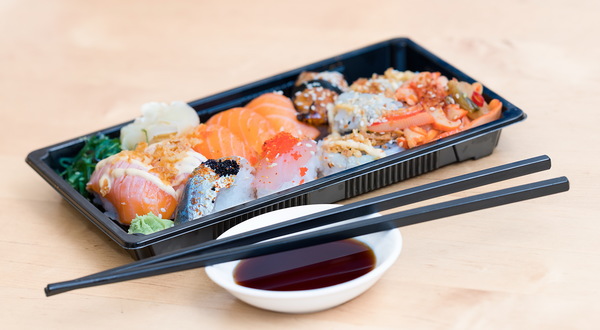 Sushi lunch Stock Photo