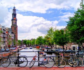 The beautiful city of Amsterdam Stock Photo 01