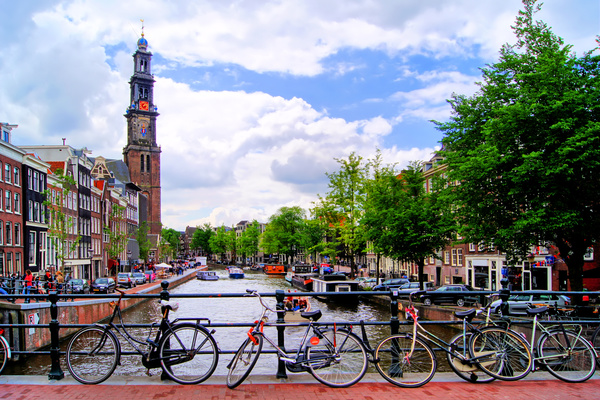 The beautiful city of Amsterdam Stock Photo 01