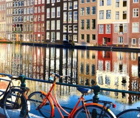 The beautiful city of Amsterdam Stock Photo 02