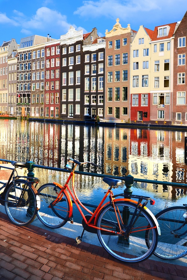 The beautiful city of Amsterdam Stock Photo 02