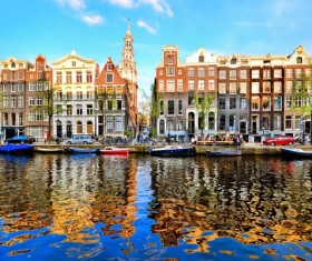 The beautiful city of Amsterdam Stock Photo 07