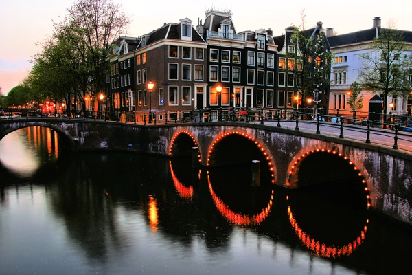 The beautiful city of Amsterdam Stock Photo 08