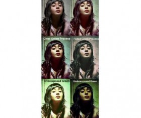 Toggle green photoshop action