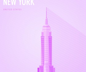 United States New York monuments vector 01
