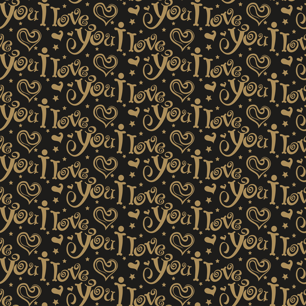 Valentine gift wrapping paper seamless pattern vector 01